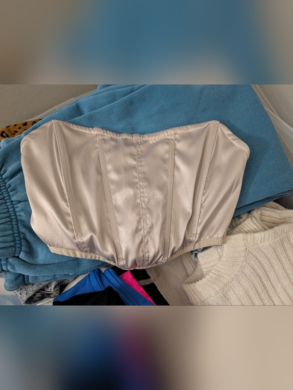 Champagne Color Garage Corset Size Xxs Perfect Condition